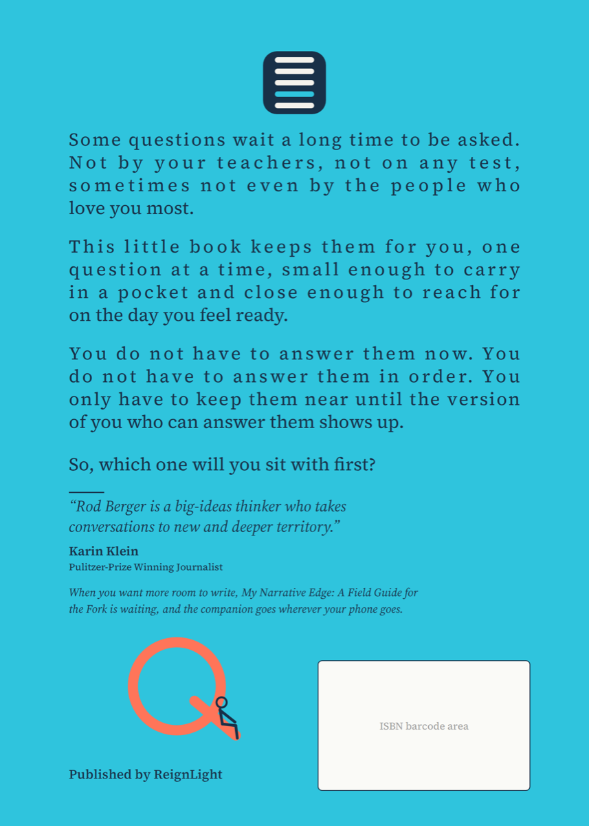 Unasked, back cover